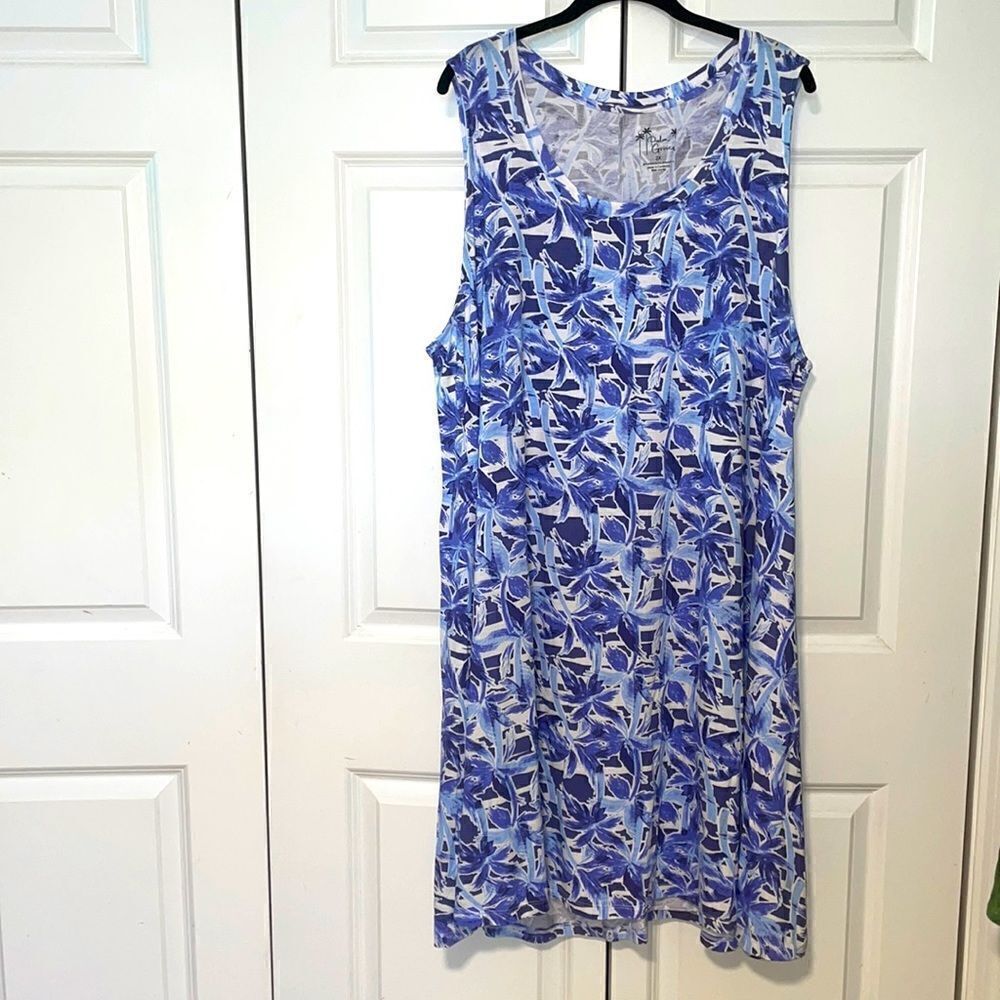 Palm Grove sleeveless dress size 2x
